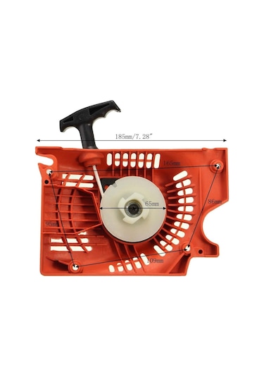 Motorlu Testere Starter Kapak Komple Set Düz Tip