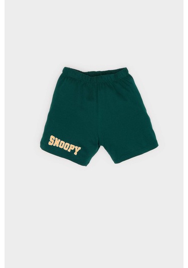 DeFacto Erkek Bebek Snoopy 2'li Takım Kısa Kollu Tişört Beli Lastikli Şort E6920A525SMOG283 Turuncu DeFacto Erkek Bebek Snoopy 2'li Takım Kısa Kollu Tişört Beli Lastikli Şort E6920A525SMOG283 Turuncu
