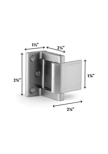 Kapı Kilidi Güçlendirici Gizlilik Kapı Mandalı İçeriye Açılan Kapılar İçin Ekstra Yüksek Dirençli Ev Kapısı Güvenlik Kilidi