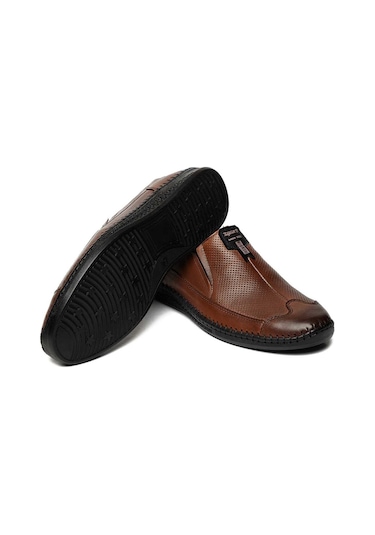 Bestello Bağcıksız Poli Taban Casual 020-085 Erkek Ayakkabı Taba