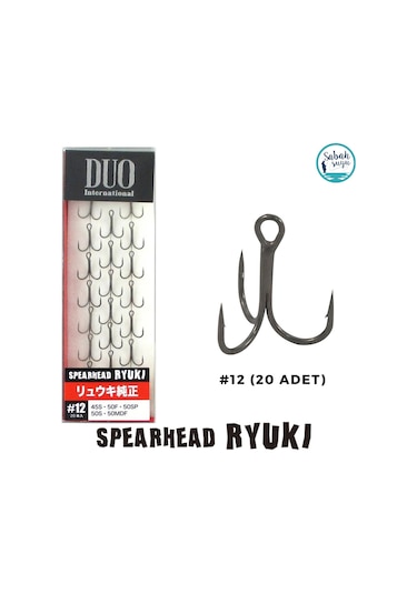 Duo Spearhead Ryuki Üçlü İğne 12 20 Adet