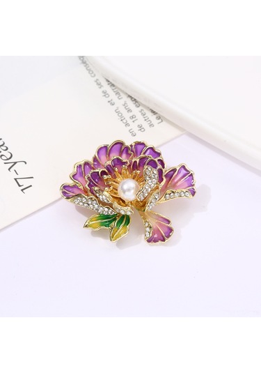 Mufunye Кленовый Лист Бижутерный Брошь С Искусственным Жемчугом - Авангардный Дизайн Для Всех Возрастов Mavi