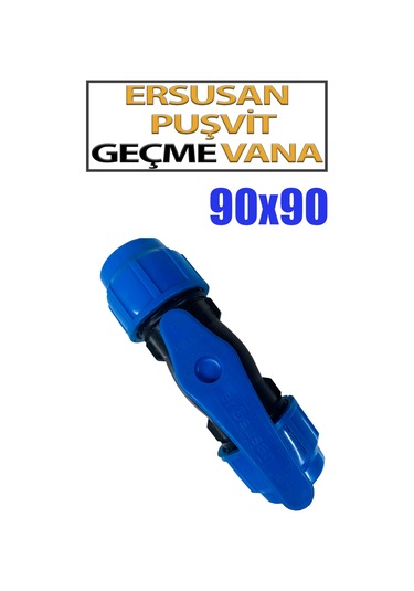 90x90 Geçme Vana Puşvit Boru Bağlantı Parçası