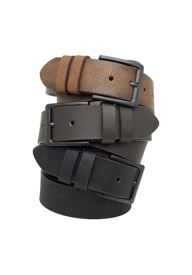 Deribond Kot ve Kanvas için Erkek Kemer 3 Adet