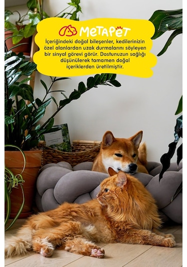 Metapet Yavru Kedi Tuvalet ve Isırma Eğitimi Sprey Tırmalamaya Karşı Önleyici 150 ML