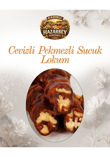 Kadirlihazarbey Cevizli Sucuk 500 Gr