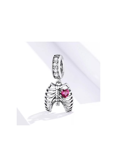 Bamoer 925 Ayar Gümüşten Kolye Askılık Charm 184331109 Gri