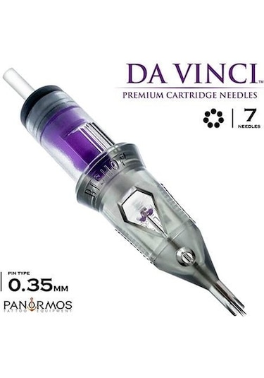 Bishop Davinci V2 1207 Rslt Round Shader Long Taper Kartuş Dövme İğnesi