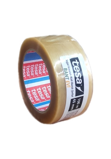 Tesa 4263 Doğal Kauçuk Koli Bandı 1 Adet 45mmx100m Şeffaf