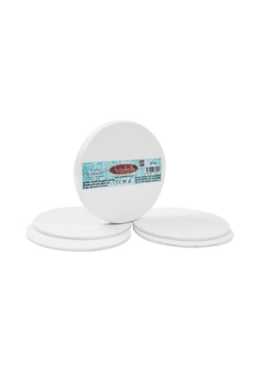 Ktytc4S010 Artebella (Preslenmiş) Tuval Kompozit Yuvarlak 10 Cm 4