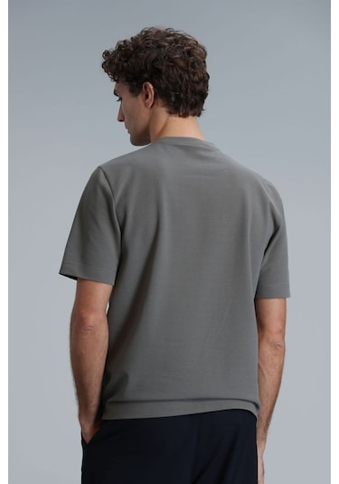 Lufian Bıanca Modern Grafik T- Shirt Nane Yeşili 001