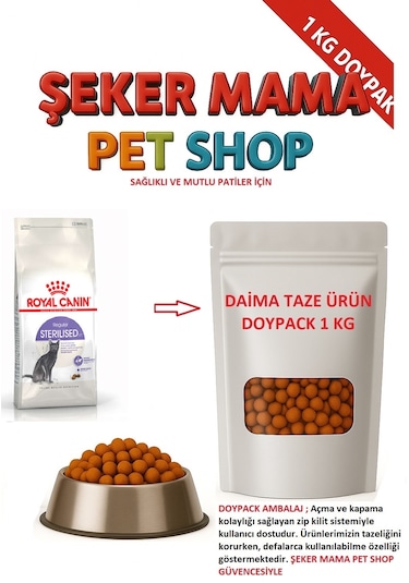 Royal Canin Sterilised Kısır Kedi Maması 1 Kg