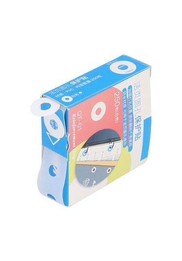 Moveevo Pvc Su Geçirmez Delik Takviyesi Stickerları - 250 Adet/kutu, Dosya-fotoğraf Koruma, Dıy Dekor, Zımba Delik Tamiri, Beyaz 6mm İç/15mm Dış Çap 250 Adet