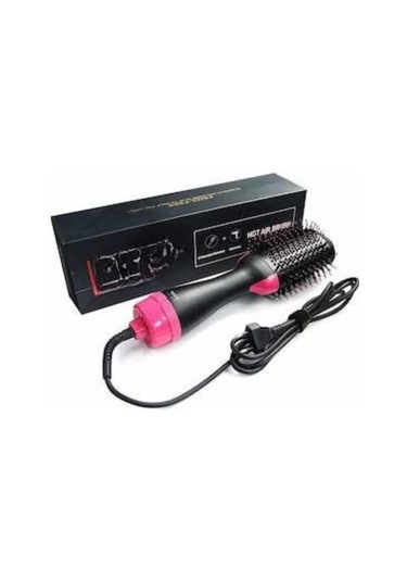 Saç Kurutma Makinesi Saç Düzleştirici Fön Tarak Isı Ayarlı Sıkı Dişli