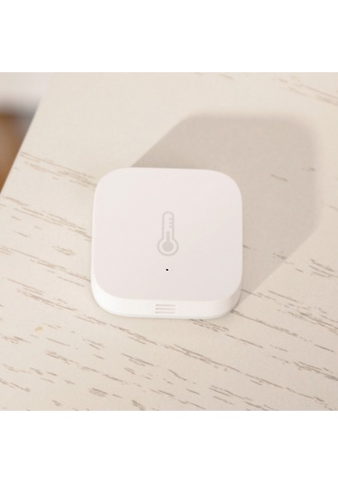 Singree Akıllı Ev Otomasyonu İçin Aqara Kablosuz Sıcaklık Ve Nem Sensörü - Gerçek Zamanlı Takip Beyaz