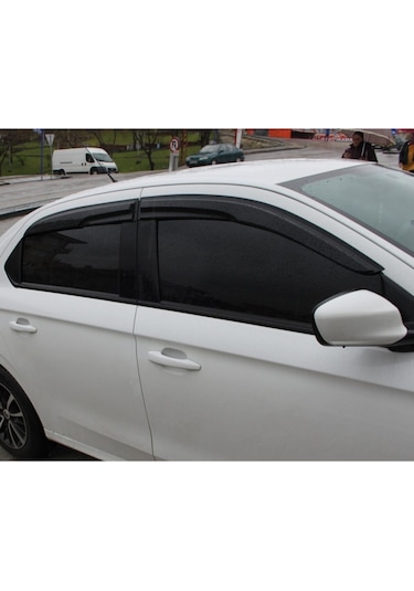 Citroen Elysee Mügen Cam Rüzgarlığı 2012 2019 Arası 4 Lü Takım