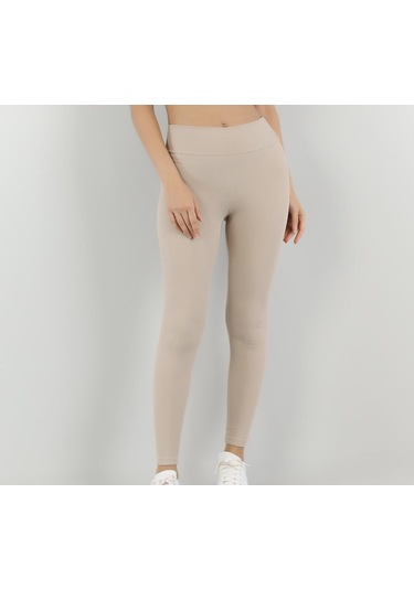 Kota Kadın Toparlayıcı Fitilli Yüksek Bel Kumaş Tayt 4117 001