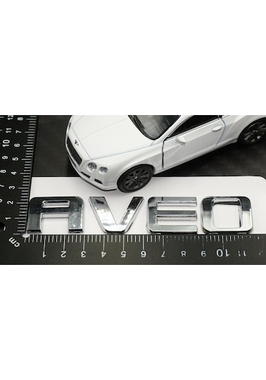 Chevrolet Aveo Bagaj 3M 3D Krom Abs Yazı Logo Amblem