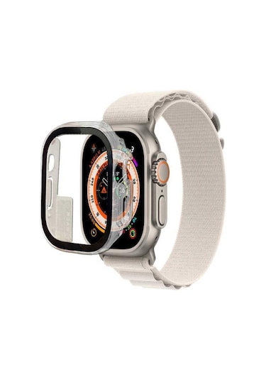 iOS Uyumlu Watch Ultra 49mm Gard 01 Kasa ve Ekran Koruyucu