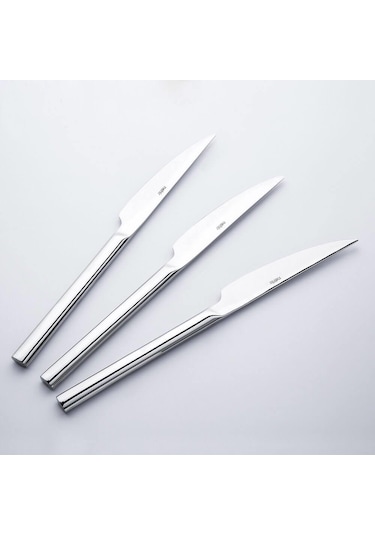 Nehir Dalyan Sade Tatlı Pasta Bıçak 12 Parça