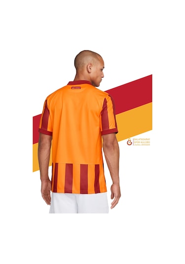 Galatasaray Lisanslı 100. Yıl İmzalı Forma Gs Aslan Baskılı Hediyelik Ahşap Kutulu Sarı - Kırmızı