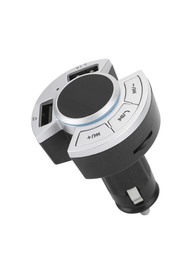 Geeroyoo Araç Bluetooth 5.0 Çalar Fm Transmitter - 128gb Usb/tf Destekli, 2.1a Şarj, Dijital Ekran, Çağrı Bildirimi