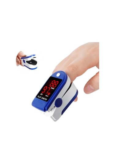 Kolay Kullanımlı Parmak Tipi Pulse Oksimetre Ev Tipi Kullanım