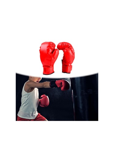 Suntek Mma Eldiven Fitness Dövüş Sanatları Kırmızı-çocuk Kırmızı