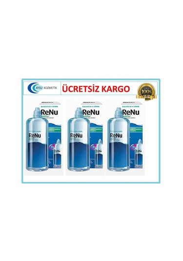 Renu Multiplus Lens Solüsyonu 360 ML 3 Adet