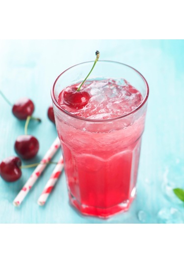 Chupa Chups Sparkling Cherry Bubble Gum Flavour - Kiraz Ve Sakız Aromalı Gazlı İçecek 345 Ml