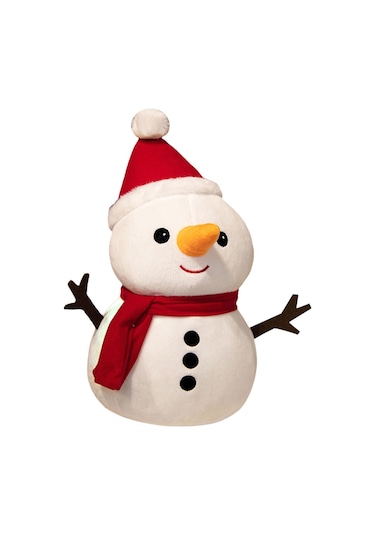 Suntek Yılbaşı Peluş Oyuncak Hediyeleri Yastık Oturma Odası Için Kardan Adam