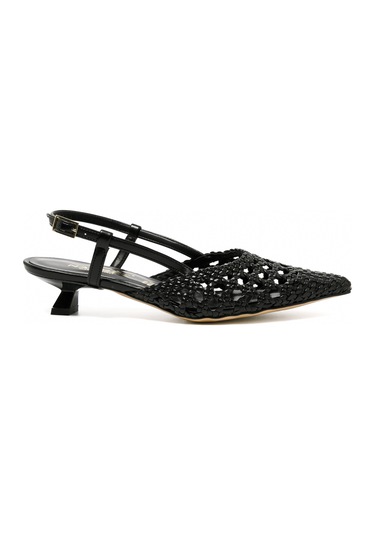 Black Topuklu/ Stiletto Kadın 1971007 Nacree Trecc Capra Nero Black Siyah