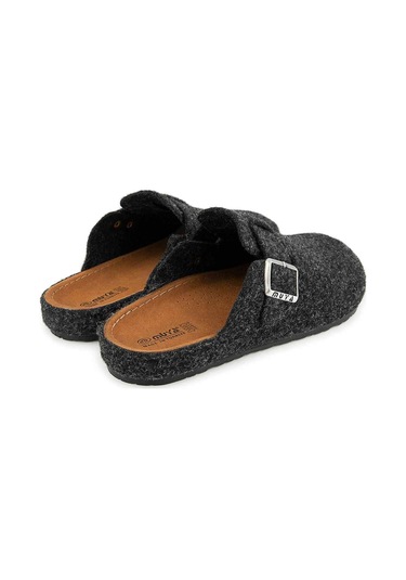 Ranta 36803 Anatomik Keçe Erkek Terlik Füme Füme