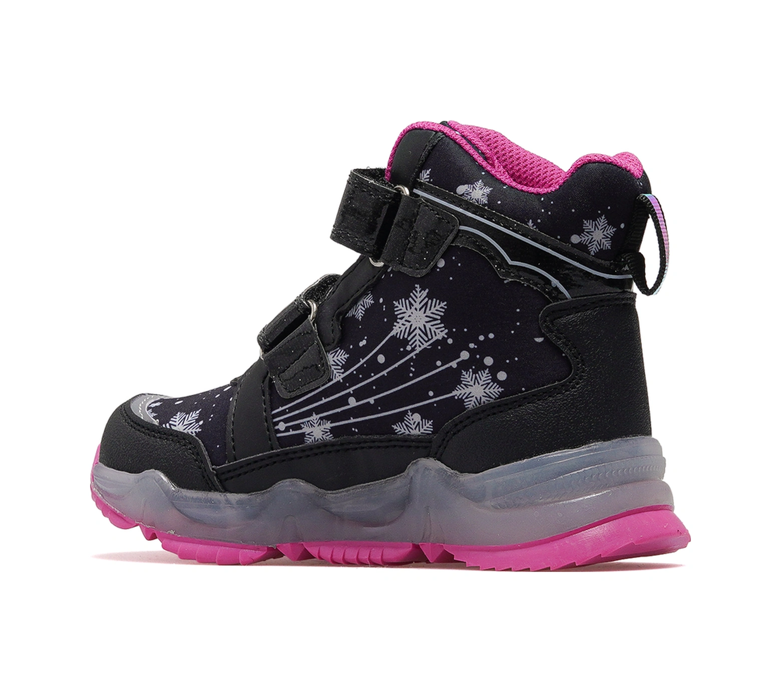 Buckhead Snowy Kız Çocuk Waterproff Outdoor Işıklı Bot 25k Buck3034 Siyah Siyah