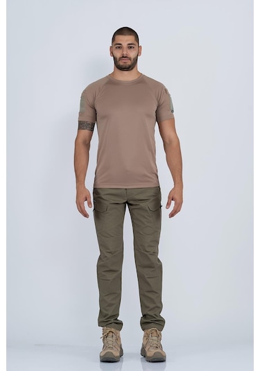 Bikatex T-shırt Tactıcal K.kol Bkt - 801-1188-Bej