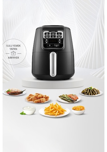 Karaca Air Pro Cook XL 2 in 1 Konuşan Airfryer Fritöz 4 Kişilik