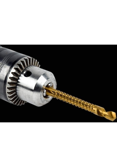 Matkap Ucu Seti Metrik Diş Delik Açma Kesme Klavuzları Ahşap Met