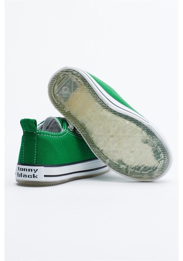 Rahat Kalıp Işıklı Bağcıklı Çocuk Unisex Yeşil Spor Ayakkabı Tb998-3 Yeşil