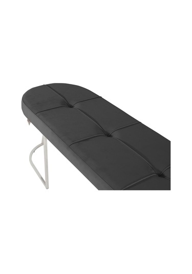 Viego Silver Collection- Gri Kapitoneli Chester Model Puf & Bench & Koltuk & Uzun Makyaj Puff & Yatak Ucu