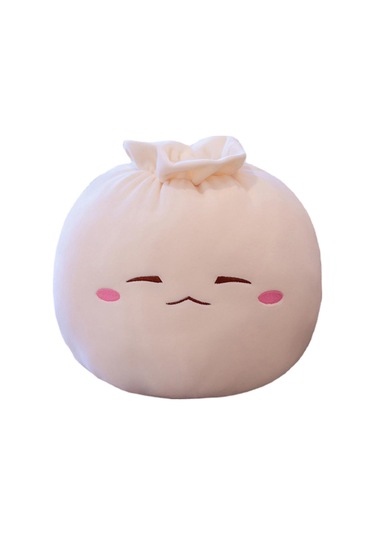 Homyl Bao Bun Dolması Peluş Hamur Yastık Yuvarlak Baozi Çok Stil A
