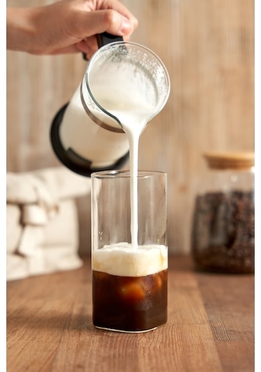 Finehome Trend Kare Borasilikat Meşrubat Bardağı 4 Adet