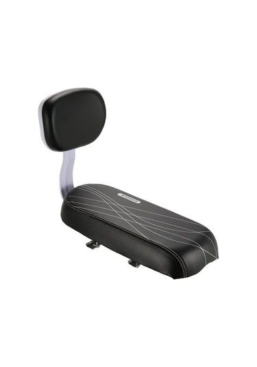 Didadodo Real Me Bisiklet Koltuğu: Çocuk Koltuğu Siyah Altın, Yumuşak Pu Arka Yastık Altın