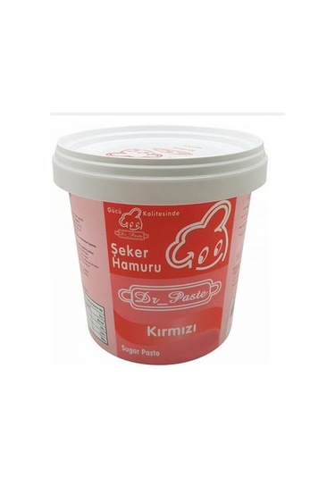 Dr Paste Şeker Hamuru  500 gr - Kırmızı