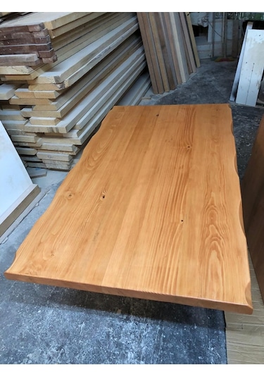 Bintaşmobilya Naturel Kütük Masa Üstü-140X80.Cm