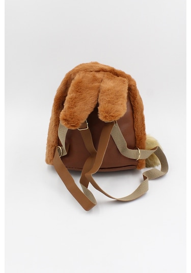 Chantaky 039 3000  Peluş Tavşan Çocuk Sırt Çantası Taba