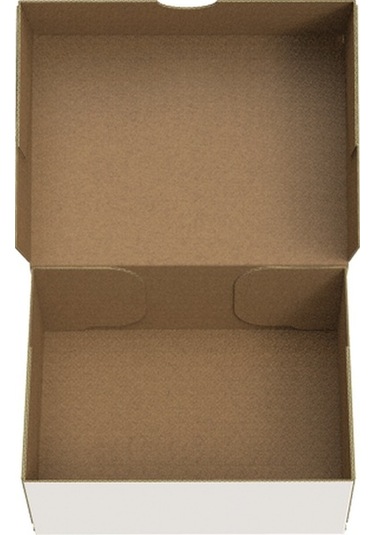 Packanya 17 x 12.5 x 7.5 - Beyaz Kesimli Karton Kutu - Internet ve Kargo Kutusu - 25 Adet