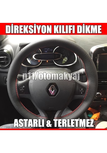 Renault Laguna 3 Oto Direksiyon Kılıfı Dikme