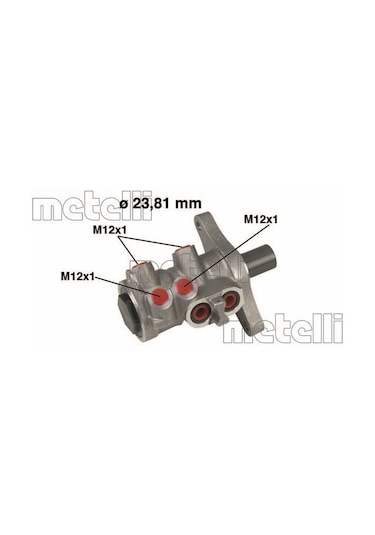 METELLI 50313 Fren Ana Merkez Focus 98-