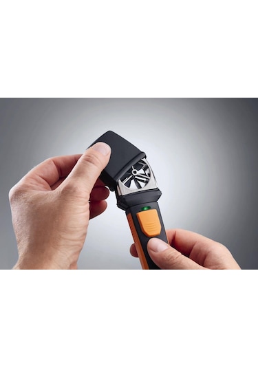 Testo 410i Akıllı Telefon İle Kullanılabilen Pervaneli Anemometre