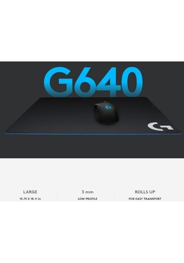 Yulong Sones Logitech G640 Kumaş Yumuşak E-spor Oyun Mouse Pad'i